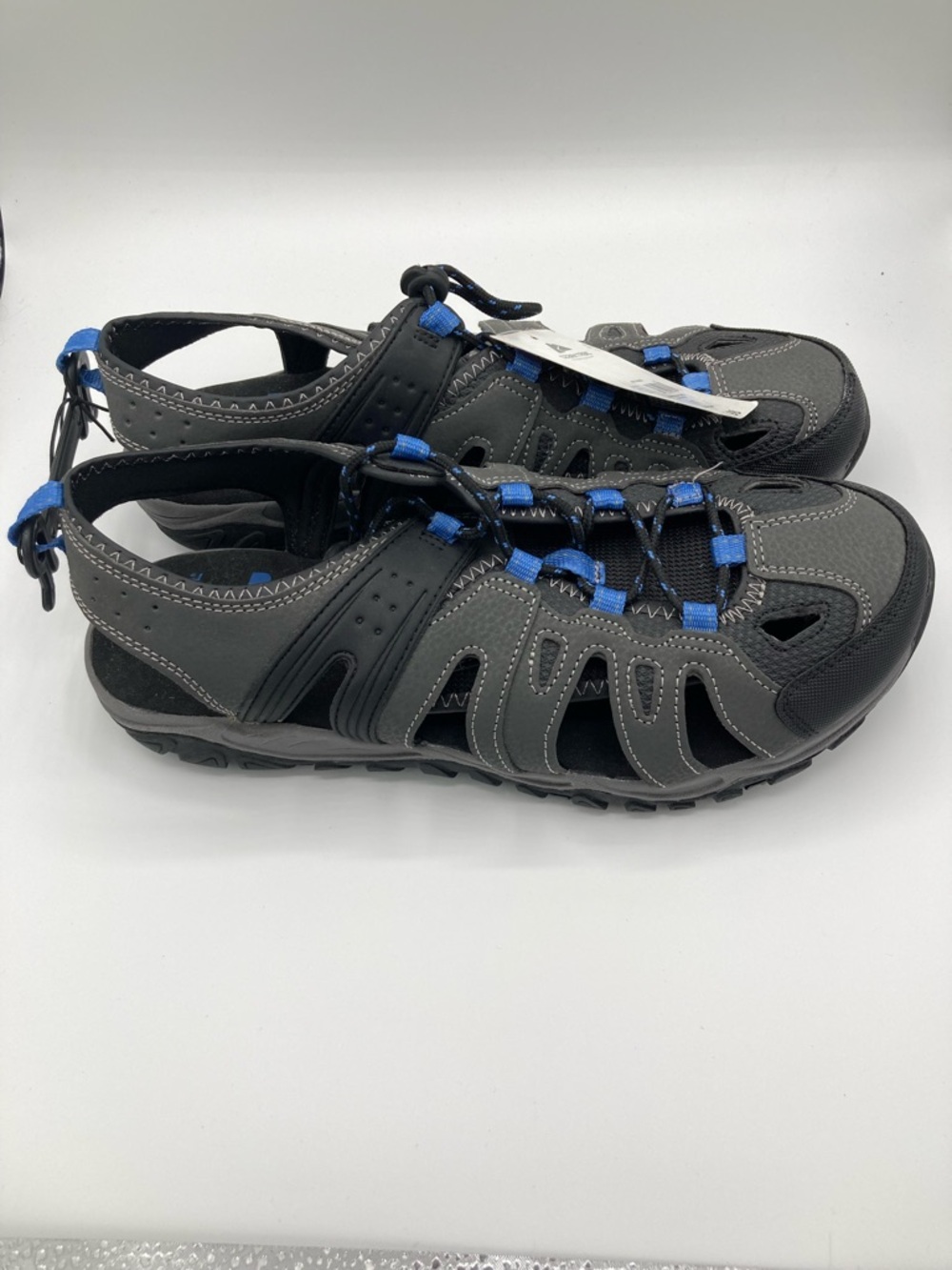 Ozark Trail Mens Blue Grey Size 11 Closed Toe Outdoor Sandals
